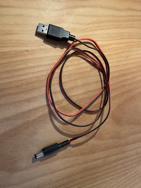 standard USB-type power cable
